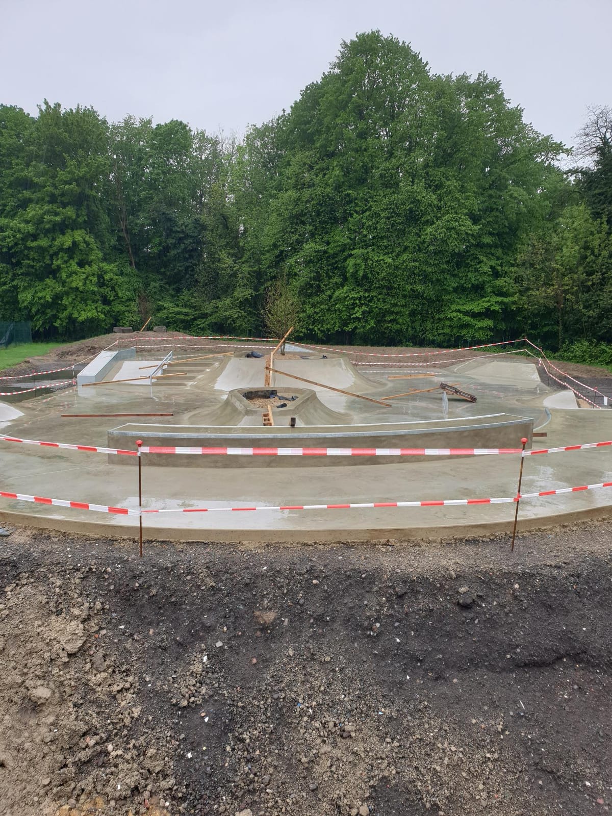 Skateranlage bald fertig!